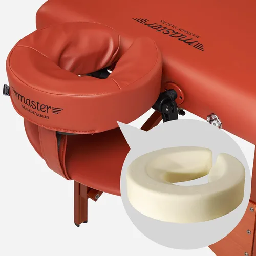 Miniatura 3 de Master Massage Fairlane Therma-Top - Mesa de masaje portátil con calefacción de 28 pulgadas, color canela, sistema de calefacción ajustable, cama