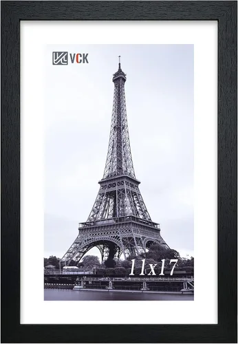 Miniatura 35 de VCK Marco de fotos de 24 x 36 pulgadas, exclusivo marco de póster grande negro para pared, galería en casa, oficina, 1 paquete