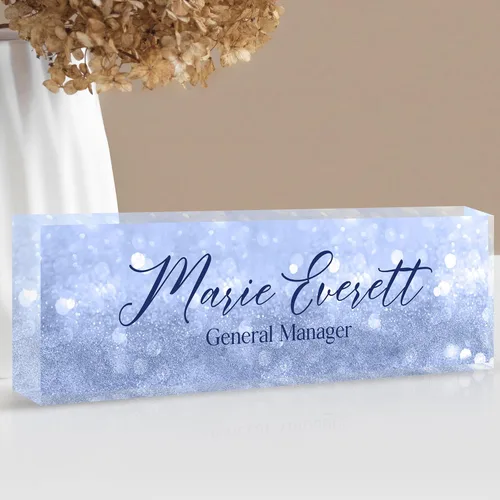 Miniatura 32 de Placa de nombre personalizada para escritorio Placa de nombre de escritorio personalizada Regalos personalizados de agradecimiento para jefe
