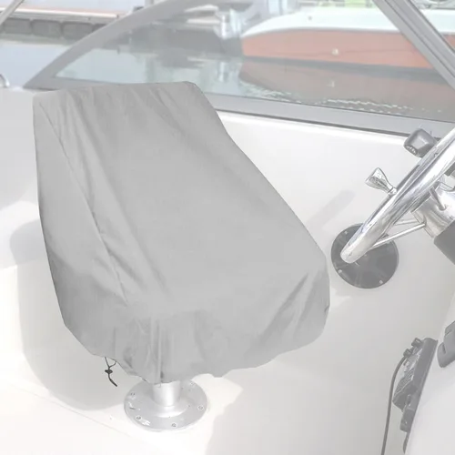 Miniatura 7 de Funda de asiento de barco, funda de almacenamiento de asiento doble espalda con espalda, protector de asiento impermeable, Oxford 420D de servicio