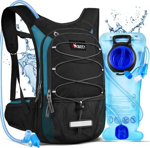 Miniatura 9 de Hydration Pack, Insulated Hydration Backpack with 2L Hydration Bladder, Hiking Backpack for Men Women Kids, Water Backpack for Hiking, Running