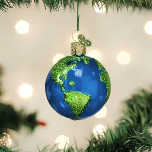 Miniatura 2 de Old World Christmas - Adornos de cristal soplado para árbol de Navidad, colección Espacio exterior