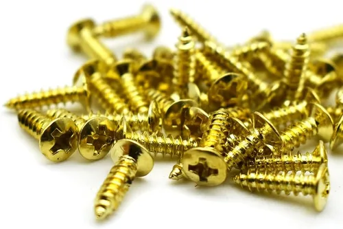 Tornillos de golpeador de guitarra eléctrica de 0.118 pulgadas para guardabarros, tornillos de montaje de placa de arañazos para Fender Strat Tele