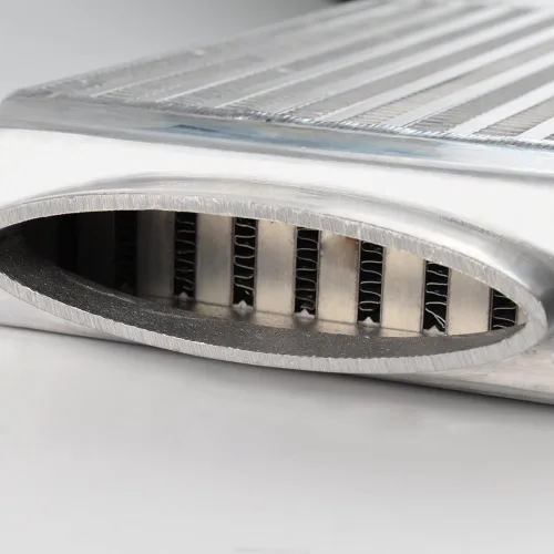 Miniatura 4 de G-PLUS Intercooler de sobrecarga de montaje superior de aluminio atornillado compatible con Mini Cooper 2002-2006