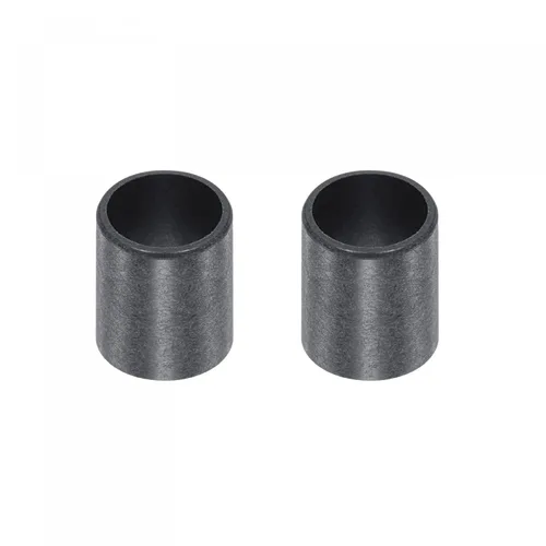 Miniatura 6 de uxcell Rodamientos de manga 0.197 in Diámetro 0.276 in OD 0.315 in Longitud POM Envueltos Bujes sin aceite Negro 2pcs
