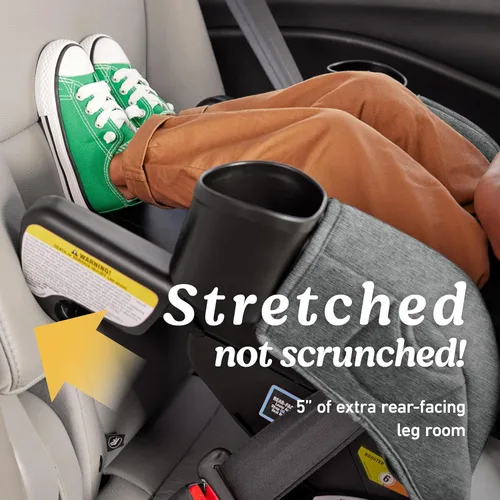 Miniatura 3 de Asiento de coche convertible Graco Extend2Fit 3 en 1 para bebé, orientación hacia atrás y hacia adelante, panel de extensión ajustable para espacio
