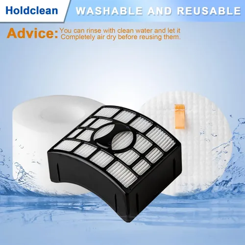 Miniatura 5 de Filtros de vacío UV700 de repuesto para aspiradora vertical Shark DuoClean Lift-Away NV770, NV771, NV611, piezas de repuesto XFF600 XHF600