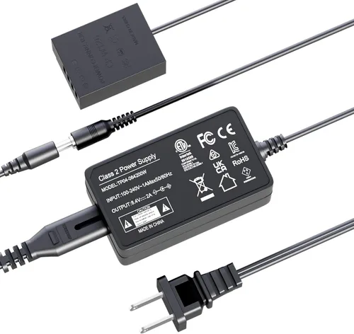 NP W126S Batería ficticia CP-W126 Adaptador de corriente alterna compatible con Fujifilm X100VI X-M5 X-T50 X-T30 III X-E5 X Half X100V X-T3 X-Pro3