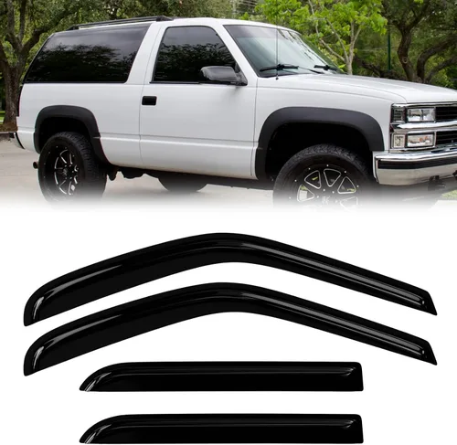 Miniatura 74 de Protectores de lluvia de ventana para Ford F150 SuperCab 2004-2014 2 piezas deflector de ventana para 09-14 F-150 con 2 puertas delanteras