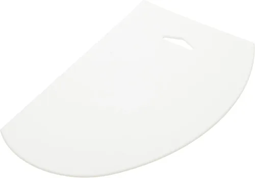 Ateco Raspador grande de plástico y glaseado más suave, color blanco