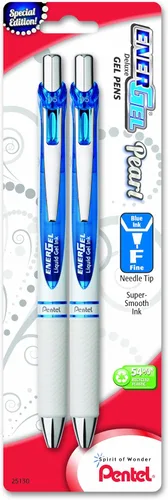 Miniatura 10 de Pentel EnerGel Deluxe RTX - Bolígrafo retráctil de gel líquido Negro/Azul