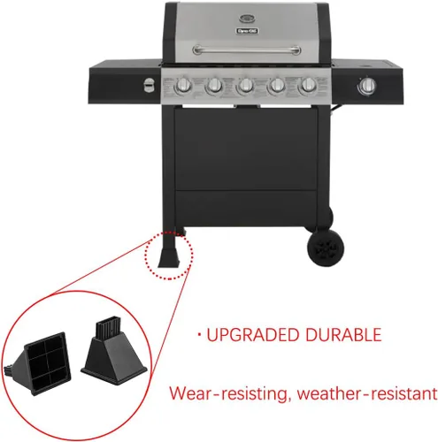 Miniatura 8 de 70-01-261 DGF510SBP Pierna End Cap Grill Piezas de repuesto para Dyna Glo Grill Parts DGB515SDP DGB515SDP-D DGF510PBP-D DGF510PBP DGF510SSP