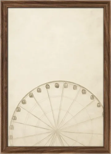 Miniatura 120 de MUDECOR Lienzo enmarcado prémium para pared, pinos nevados en bosque de invierno, ilustraciones modernas, arte contemporáneo, escénico, divertido