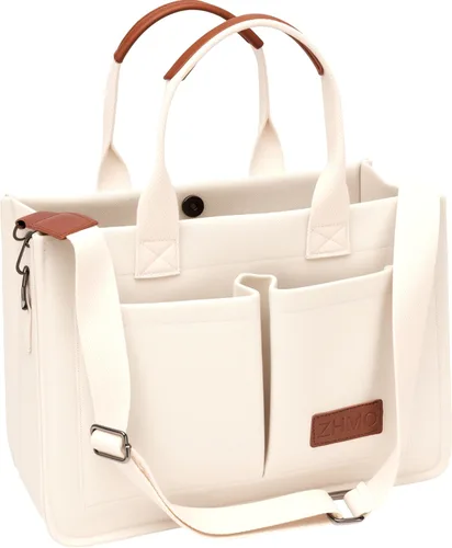 Miniatura 14 de Bolso de lona para mujer, bolsos cruzados para mujer, bolsos de trabajo para computadora portátil, bolso grande de mano para enfermera o profesora