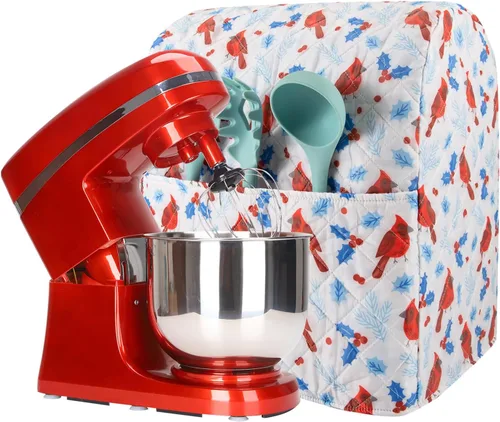 Miniatura 9 de KitchenAid - Funda para batidora, soporte de cocina compatible con mezcladores KitchenAid Hamilton de 5 a 8 cuartos de galón, funda acolchada