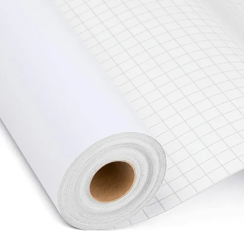 Rollo de vinilo permanente color blanco mate de 12'' x 42 pies - rollo de vinilo adhesivo permanente para Silhouette, cortadores Cameo, letreros,