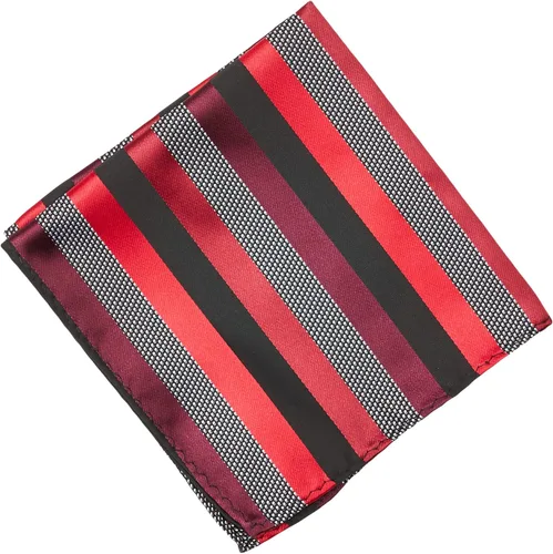 Miniatura 3 de Stacy Adams Conjunto de corbata a rayas de microfibra para hombre