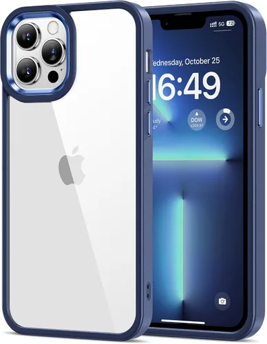 Miniatura 36 de HOOMIL Funda para iPhone 7 Plus/iPhone 8 Plus de 5.5 pulgadas, no amarillea, protección contra caídas, cubierta trasera dura transparente