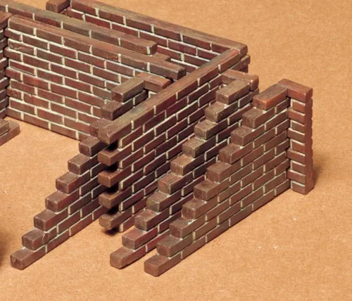 Miniatura 3 de Tamiya Juego de pared de ladrillo modelos