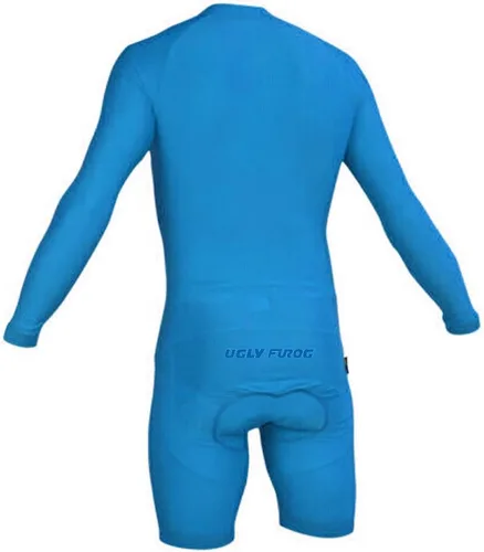 Miniatura 94 de UGLY FROG Traje de triatlón para hombre de manga corta Jersey de piernas cortas Skinsuit Tri Kit Ciclismo Skinsuit Team Bike Ropa