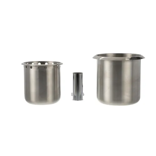 Miniatura 2 de Encore - Conjunto de pozo de acero inoxidable con menos grifo