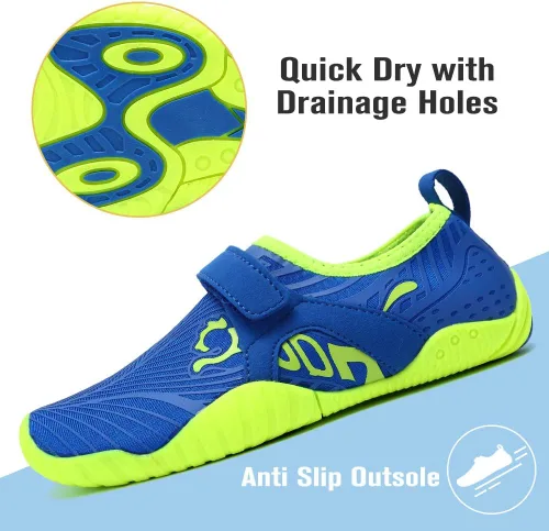 Miniatura 4 de CIOR Zapatos de agua ligeros para niños y niñas, tenis acuáticos para la playa (niños pequeñosniños grandes)