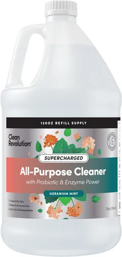 Miniatura 30 de Clean Revolution Suministro de repuesto para limpiador de superficies múltiples, no tóxico, ecológico y a base de plantas, listo para usar, lavanda