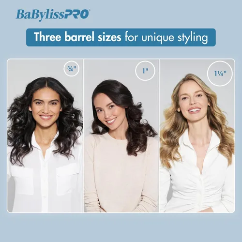 Miniatura 5 de BaBylissPRO Nano Titanium Curling Iron for Loose Curls & Beach Waves, Marcel Professional Hair Curler