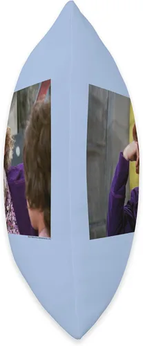 Miniatura 2 de Willy Wonka Chocolate Factory Condescendiente Wonka - Almohada de 15.7 x 15.7 in, multicolor