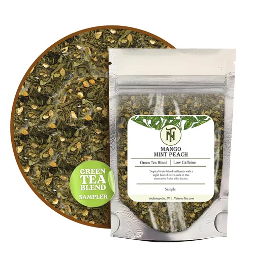 Miniatura 9 de Nelson's Tea - Jazmín de Aladino - Té verde de hojas sueltas - Té verde infundido con jazmín (muestra)
