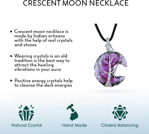 Miniatura 4 de Crystal Necklace, Crystals, Crystal Gifts, Gemstones, Crystal Pendant, Spiritual Gifts