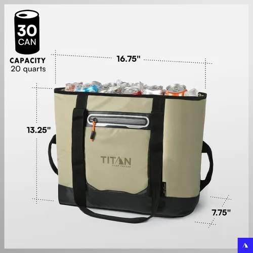 Miniatura 4 de Titan by Arctic Zone Deep Freeze 30 Can Insulated Tote Bag
