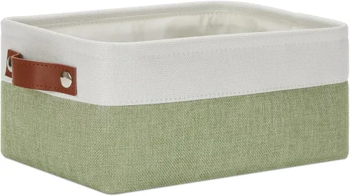 Miniatura 36 de DULLEMELO Cesta de almacenamiento pequeña, cesta de papel higiénico, contenedor de almacenamiento estrecho para baño, cesta de baño para organizar