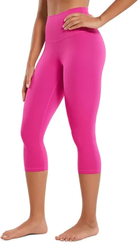 CRZ YOGA Butterluxe Leggings Capri de Yoga de 19'' - Pantalones Cortos de Cintura Alta para Entrenamiento Suaves como Mantequilla Atléticos de