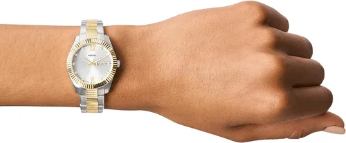 Miniatura 4 de Fossil Scarlette - Reloj de cuarzo de acero inoxidable para mujer