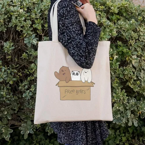 Miniatura 2 de GRAPHICS & MORE We Bare Bears Baby Bears - Bolsa reutilizable de viaje, Multi