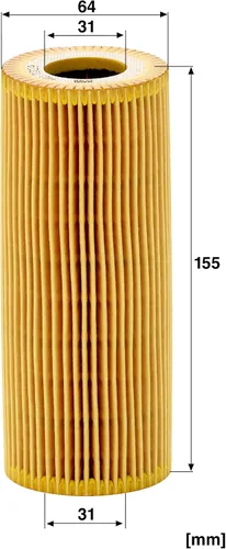 Miniatura 3 de Mann Filter Mann HU 7029z Filtro de aceite, 1 paquete