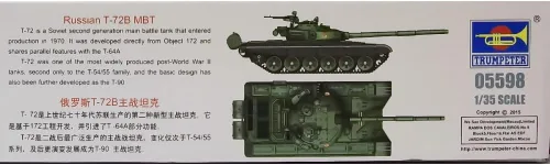 Miniatura 2 de Trumpeter Tanque Ruso Batalla principal de Modelo Kit (escala 1/35)