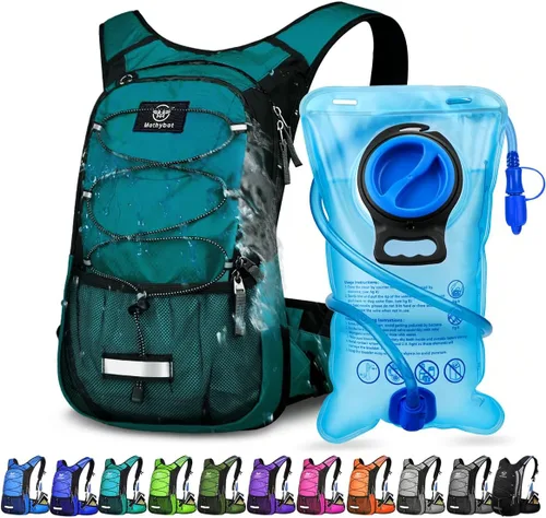Miniatura 16 de Mothybot Mochila de Hidratación Aislada con Vejiga de Agua de 3L Libre de BPA a Prueba de Fugas, Mochila de Senderismo Ligera de Gran Almacenamiento