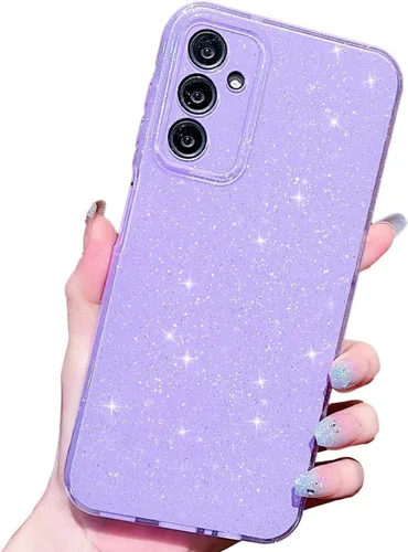 Miniatura 107 de MINSCOSE Funda compatible con Samsung Galaxy A14 5G, bonita funda delgada con purpurina fina, a prueba de golpes, de TPU para mujeres y niñas