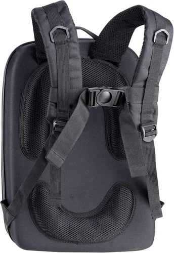 Miniatura 7 de Estuche duro portátil para combo dron DJI FPV, impermeable, a prueba de golpes, mochila, bolso de viaje para combo dron DJI FPV Gris oscuro cepillado