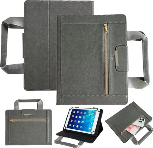 Miniatura 9 de Dteck Funda universal para tablet de 7.9 a 8.4 pulgadas, funda plegable de piel con tapa para Onn de 8 pulgadas, Samsung Galaxy Tab 8.0 pulgadas 8.4