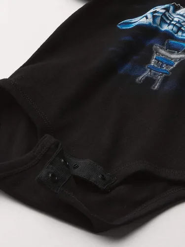 Miniatura 2 de Metallica bebé niño bebé M es para el traje Rtl Negro