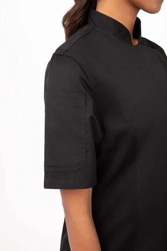 Miniatura 6 de Chef Works Abrigo de chef Springfield para mujer