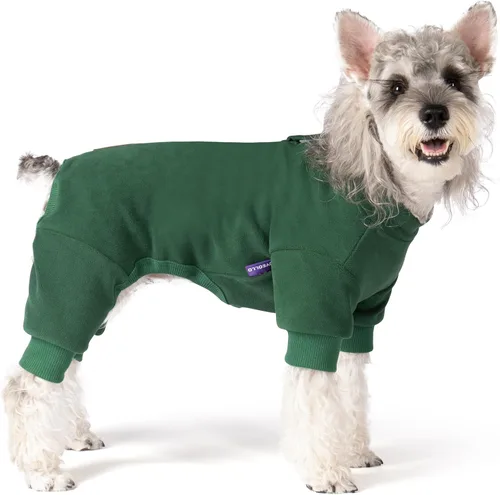 Miniatura 17 de cyeollo Pijamas para Perros de Forro Polar, Abrigo Térmico para Perros, Pijamas para Perros, Enterizo Elástico para Perros, Abrigo para Perrita, 3#