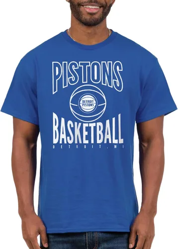 Miniatura 6 de Junk Food Camiseta de manga corta para hombre con licencia oficial de baloncesto de la NBA Azul Real