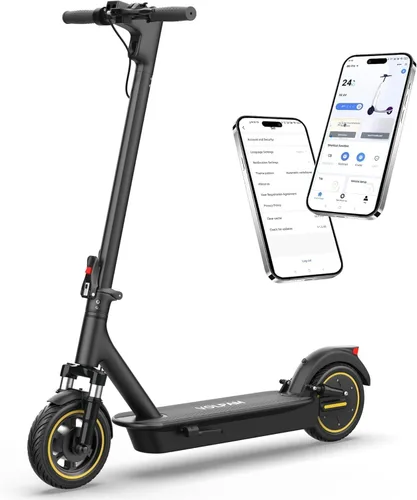 Miniatura 15 de VOLPAM Scooter eléctrico con neumático sólido de 8.5"/10", motor potente de 350 W/500 W y velocidad máxima de 19/22 MPH, alcance de 16 a 28 millas