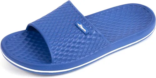 Miniatura 8 de FUNKYMONKEY - Sandalias de baño para mujer, sandalias para el interior del hogar, playa, antideslizantes