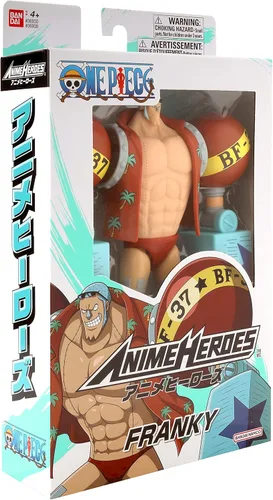 Miniatura 10 de BANDAI Figuras de una pieza Franky Figura de acción Figura articulada de 6.7 in con soporte de exhibición de accesorios Regalo de juguetes