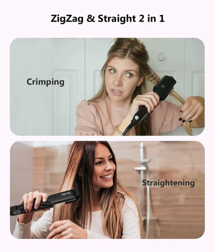 Miniatura 3 de Terviiix Rizadora de Cabello para Mujeres con 4 Placas Intercambiables, Rizadora para Cabello con Infusión de Queratina y Aceite de Argán, Rizadora